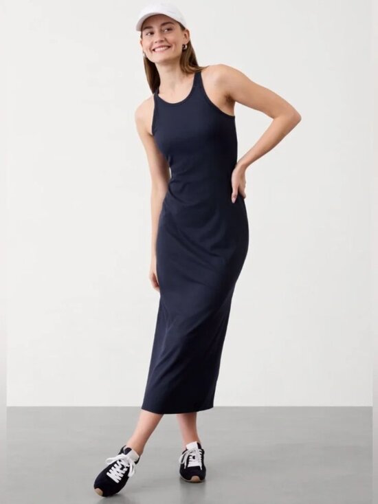 Athleta Dresses & Skirts - Athleta Navy Tank Maxi Dress